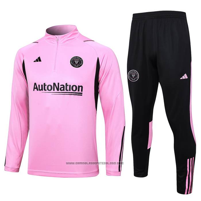 Sueter de Treinamento Inter Miami Crianca 2023-2024 Rosa
